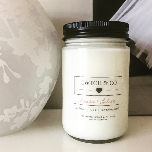 Roses & Lilies - 12 oz