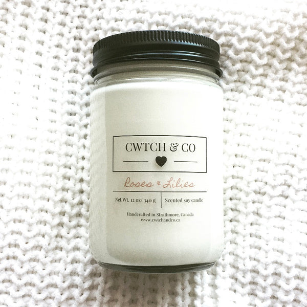 Roses & Lilies - 12 oz