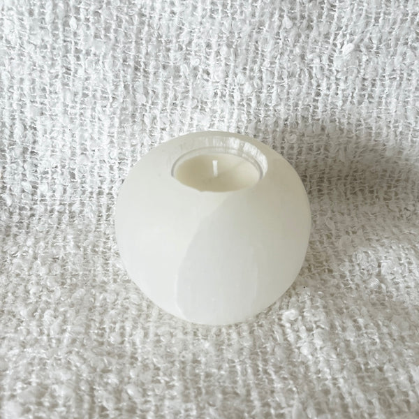 Selenite Tealight holder