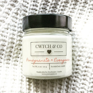 Pomegranate & Evergreen - 6 oz